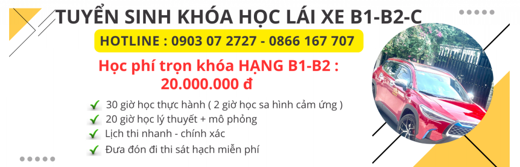 thi bằng lái xe uy tín tại Củ Chi