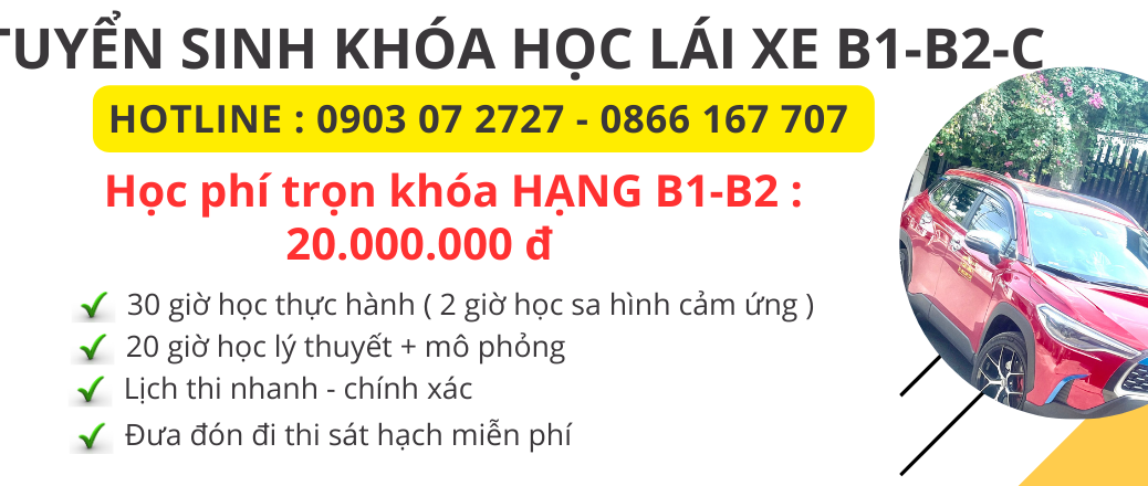 thi bằng lái xe uy tín tại Củ Chi